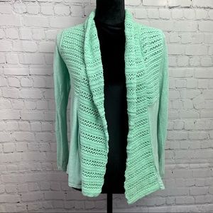 Anthropologie Angel of the North Cardigan